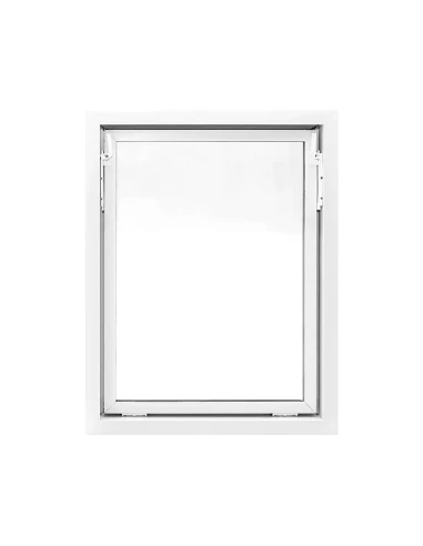 Kunststoff Kellerfenster Stallfenster Garagenfenster STANDARD 700 x 900 mm