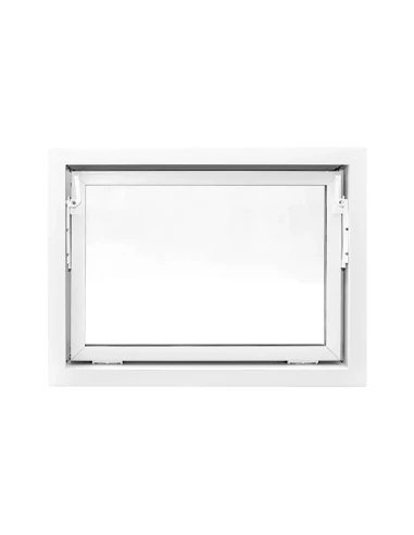 Kunststoff Kellerfenster Stallfenster Garagenfenster STANDARD 800 x 600 mm
