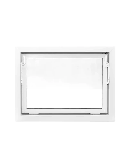 Kunststoff Kellerfenster Stallfenster Garagenfenster STANDARD 800 x 600 mm