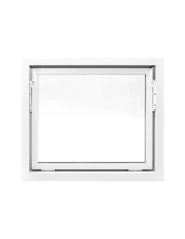 Kunststoff Kellerfenster Stallfenster Garagenfenster STANDARD 800 x 700 mm