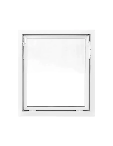 Kunststoff Kellerfenster Stallfenster Garagenfenster STANDARD 800 x 900 mm