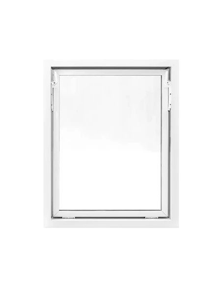Kunststoff Kellerfenster Stallfenster Garagenfenster STANDARD 800 x 1000 mm