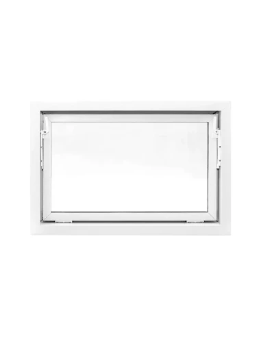 Kunststoff Kellerfenster Stallfenster Garagenfenster STANDARD 900 x 600 mm