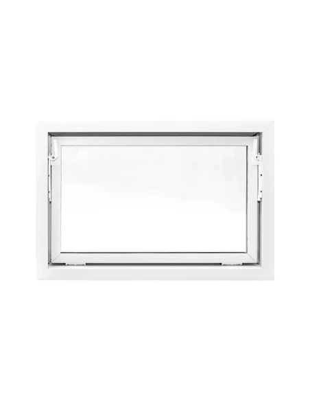Kunststoff Kellerfenster Stallfenster Garagenfenster STANDARD 900 x 600 mm