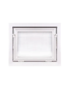 Kunststoff Kellerfenster Stallfenster Garagenfenster PREMIUM 600 x 500 mm 2