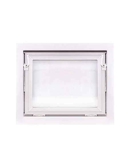 Kunststoff Kellerfenster Stallfenster Garagenfenster PREMIUM 600 x 500 mm