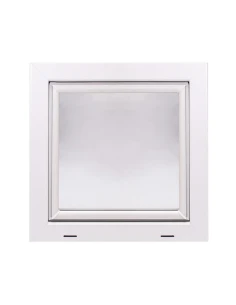 Kunststoff Kellerfenster Stallfenster Garagenfenster PREMIUM 600 x 600 mm