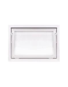 Kunststoff Kellerfenster Stallfenster Garagenfenster PREMIUM 700 x 500 mm 2