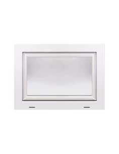Kunststoff Kellerfenster Stallfenster Garagenfenster PREMIUM 700 x 500 mm