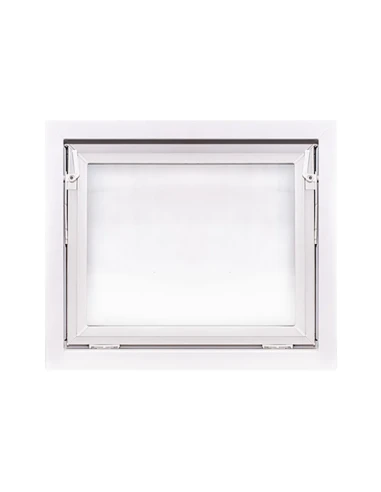 Kunststoff Kellerfenster Stallfenster Garagenfenster PREMIUM 700 x 600 mm