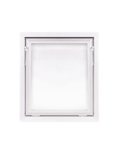 Kunststoff Kellerfenster Stallfenster Garagenfenster PREMIUM 700 x 800 mm 2