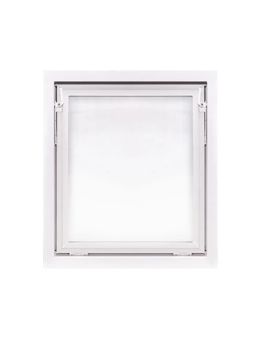 Kunststoff Kellerfenster Stallfenster Garagenfenster PREMIUM 700 x 800 mm
