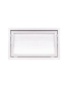 Kunststoff Kellerfenster Stallfenster Garagenfenster PREMIUM 800 x 500 mm 2