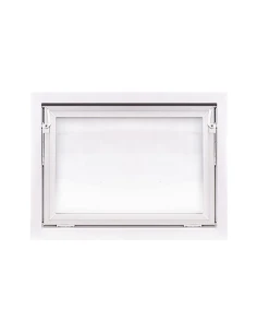 Kunststoff Kellerfenster Stallfenster Garagenfenster PREMIUM 800 x 600 mm 2