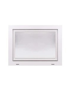 Kunststoff Kellerfenster Stallfenster Garagenfenster PREMIUM 800 x 600 mm