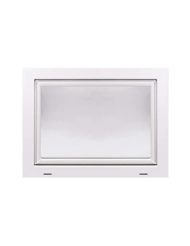 Kunststoff Kellerfenster Stallfenster Garagenfenster PREMIUM 800 x 600 mm