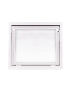 Kunststoff Kellerfenster Stallfenster Garagenfenster PREMIUM 800 x 700 mm 2