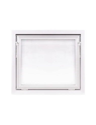 Kunststoff Kellerfenster Stallfenster Garagenfenster PREMIUM 800 x 700 mm