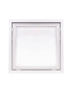 Kunststoff Kellerfenster Stallfenster Garagenfenster PREMIUM 800 x 800 mm 2