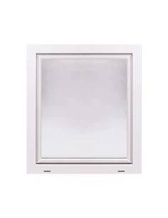 Kunststoff Kellerfenster Stallfenster Garagenfenster PREMIUM 800 x 900 mm