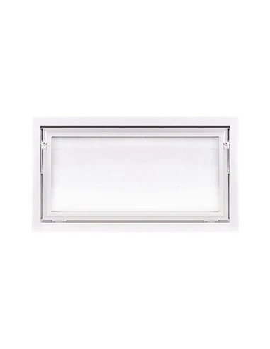 Kunststoff Kellerfenster Stallfenster Garagenfenster PREMIUM 900 x 500 mm