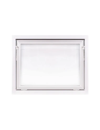 Kunststoff Kellerfenster Stallfenster Garagenfenster PREMIUM 900 x 700 mm