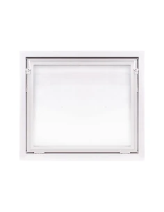 Kunststoff Kellerfenster Stallfenster Garagenfenster PREMIUM 900 x 800 mm 2