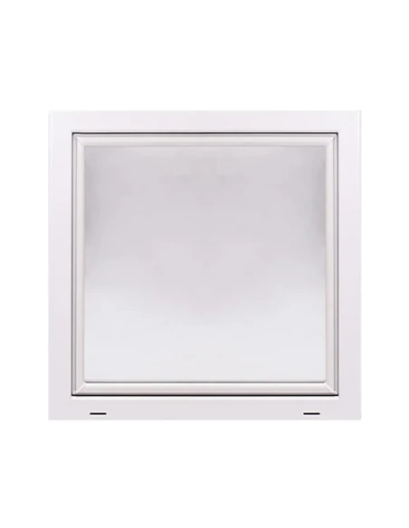 Kunststoff Kellerfenster Stallfenster Garagenfenster PREMIUM 900 x 900 mm