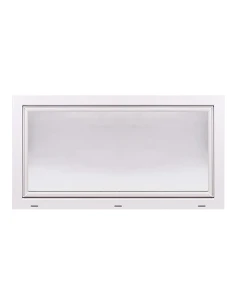 Kunststoff Kellerfenster Stallfenster Garagenfenster PREMIUM 1300 x 700 mm