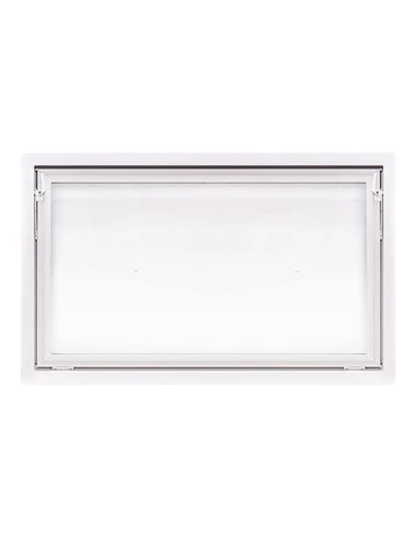 Kunststoff Kellerfenster Stallfenster Garagenfenster PREMIUM 1300 x 800 mm
