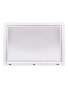 Kunststoff Kellerfenster Stallfenster Garagenfenster PREMIUM 1300 x 900 mm