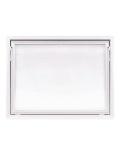 Kunststoff Kellerfenster Stallfenster Garagenfenster PREMIUM 1300 x 1000 mm 2