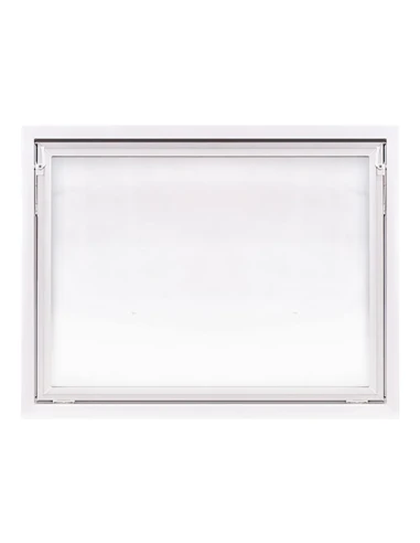 Kunststoff Kellerfenster Stallfenster Garagenfenster PREMIUM 1300 x 1000 mm