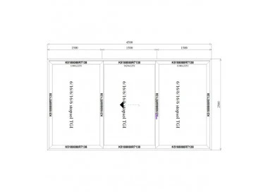 Aluminium Hebe-Schiebetüren 4500 x 2500 mm MB-77HS