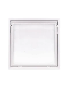 Kunststoff Kellerfenster Stallfenster Garagenfenster PREMIUM 1000 x 1000 mm 2