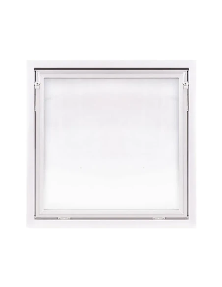 Kunststoff Kellerfenster Stallfenster Garagenfenster PREMIUM 1000 x 1000 mm