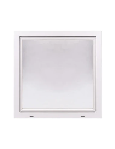 Kunststoff Kellerfenster Stallfenster Garagenfenster PREMIUM 1000 x 1000 mm