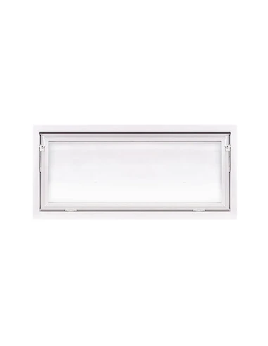 Kunststoff Kellerfenster Stallfenster Garagenfenster PREMIUM 1100 x 500 mm