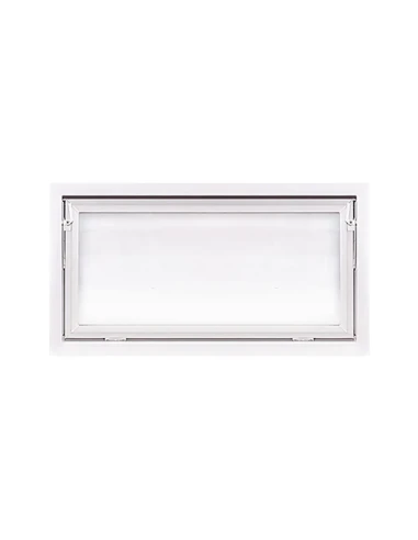 Kunststoff Kellerfenster Stallfenster Garagenfenster PREMIUM 1100 x 600 mm