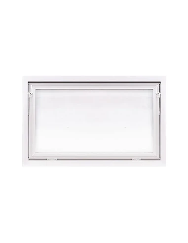 Kunststoff Kellerfenster Stallfenster Garagenfenster PREMIUM 1100 x 700 mm