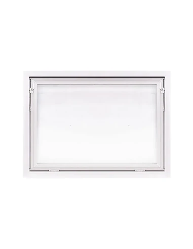 Kunststoff Kellerfenster Stallfenster Garagenfenster PREMIUM 1100 x 800 mm
