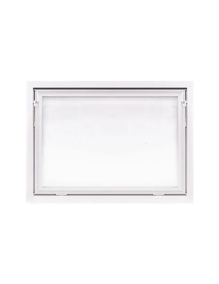 Kunststoff Kellerfenster Stallfenster Garagenfenster PREMIUM 1100 x 800 mm