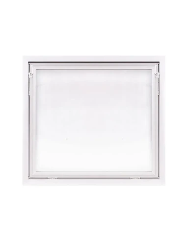 Kunststoff Kellerfenster Stallfenster Garagenfenster PREMIUM 1100 x 1000 mm