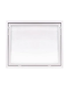 Kunststoff Kellerfenster Stallfenster Garagenfenster PREMIUM 1200 x 1000 mm 2