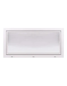 Kunststoff Kellerfenster Stallfenster Garagenfenster PREMIUM 1400 x 700 mm