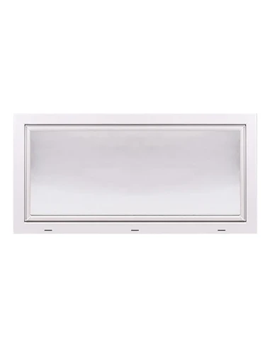 Kunststoff Kellerfenster Stallfenster Garagenfenster PREMIUM 1400 x 700 mm