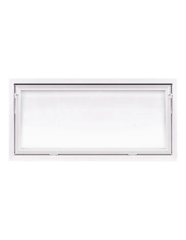 Kunststoff Kellerfenster Stallfenster Garagenfenster PREMIUM 1400 x 700 mm