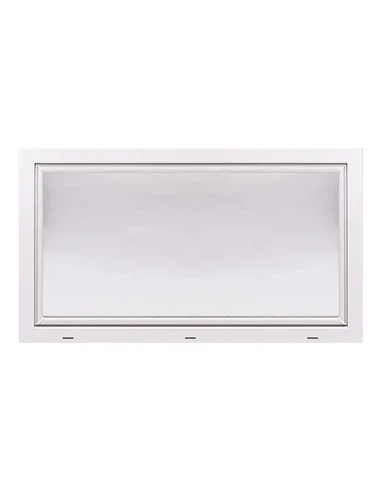 Kunststoff Kellerfenster Stallfenster Garagenfenster PREMIUM 1400 x 800 mm