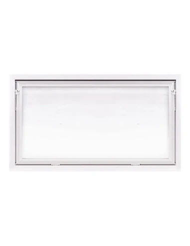 Kunststoff Kellerfenster Stallfenster Garagenfenster PREMIUM 1400 x 800 mm