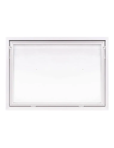 Kunststoff Kellerfenster Stallfenster Garagenfenster PREMIUM 1400 x 1000 mm